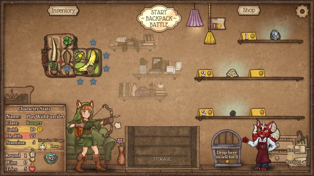 «Backpack Battles»
