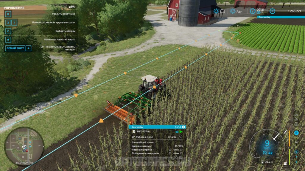 CoursePlay мод для Farming Simulator 2022 | NekoLands