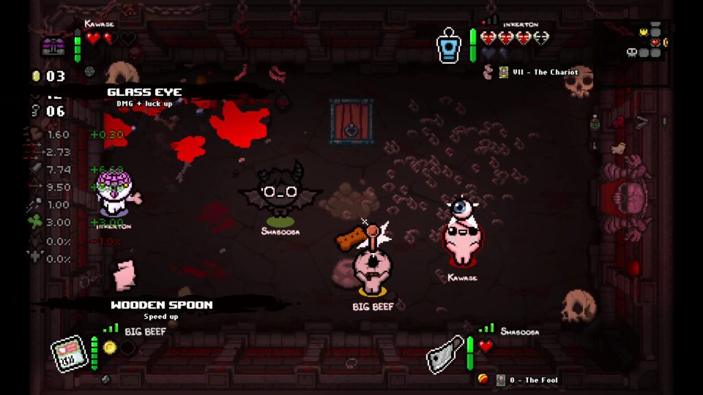 Мультиплеер в The Binding of Isaac: Rebirth