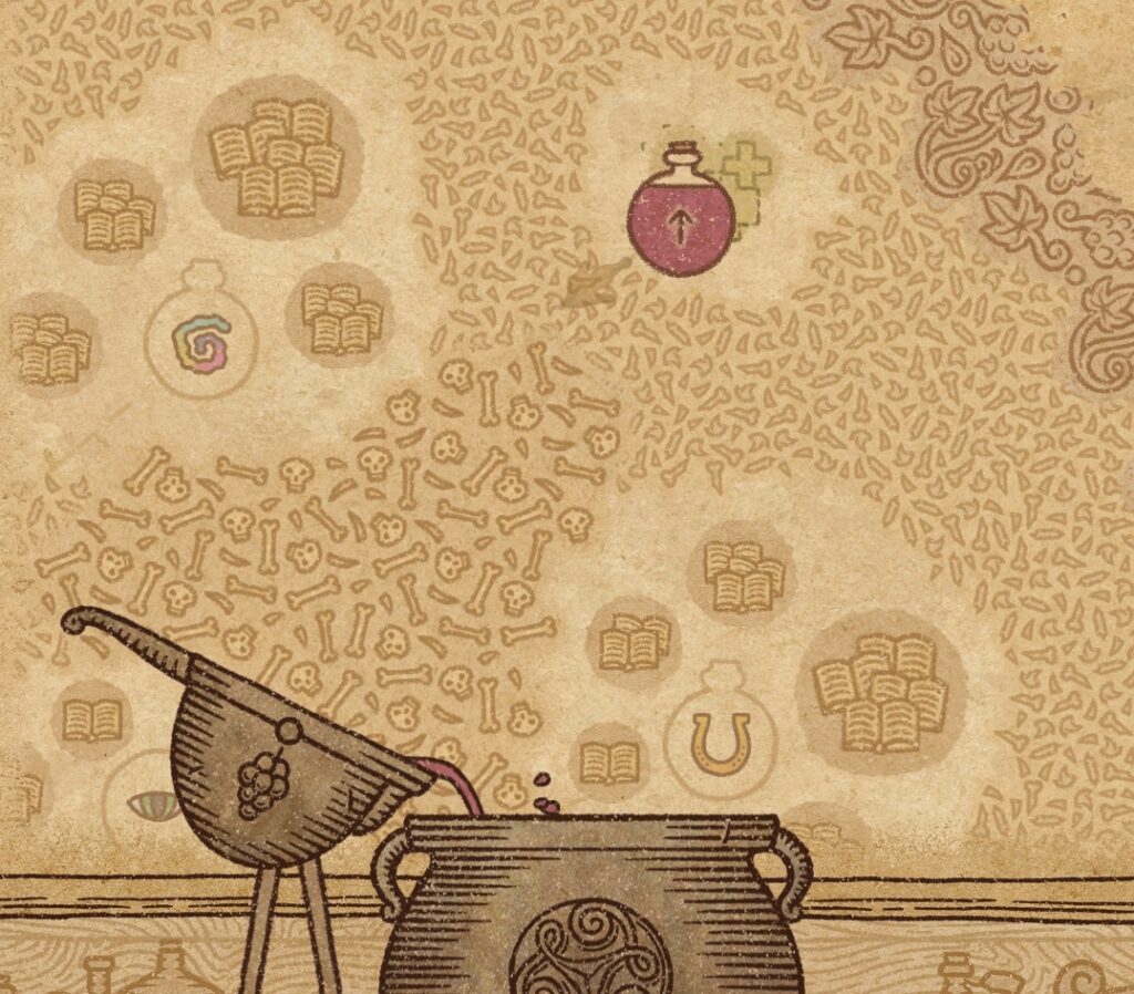 «Зачарованный Сад 2.0» в Potion Craft