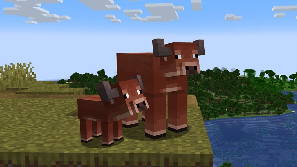 Новые виды коров в Minecraft
