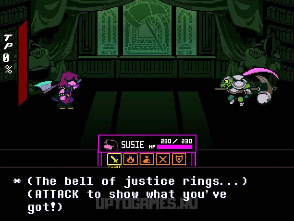 Полный гайд по секретному боссу Hammer of Justice в Deltarune Глава 4