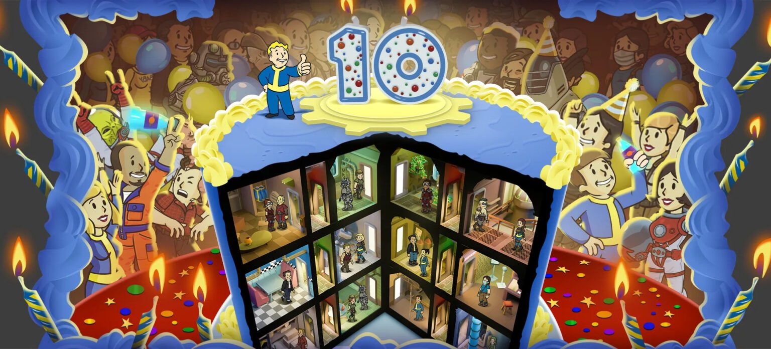 Fallout Shelter празднует 10 лет! Fallout Shelter празднует 10 лет