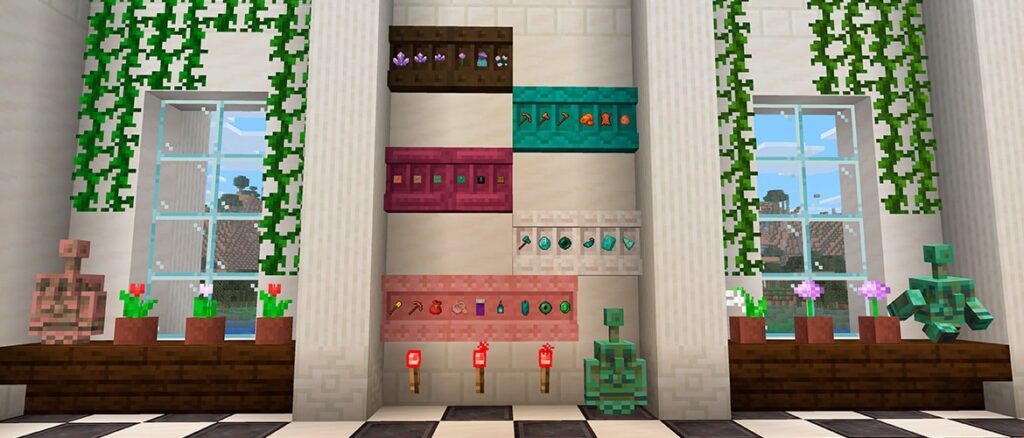 Медный голем превращается в статую, а на полке — порядок: новинки в Minecraft уже доступны!